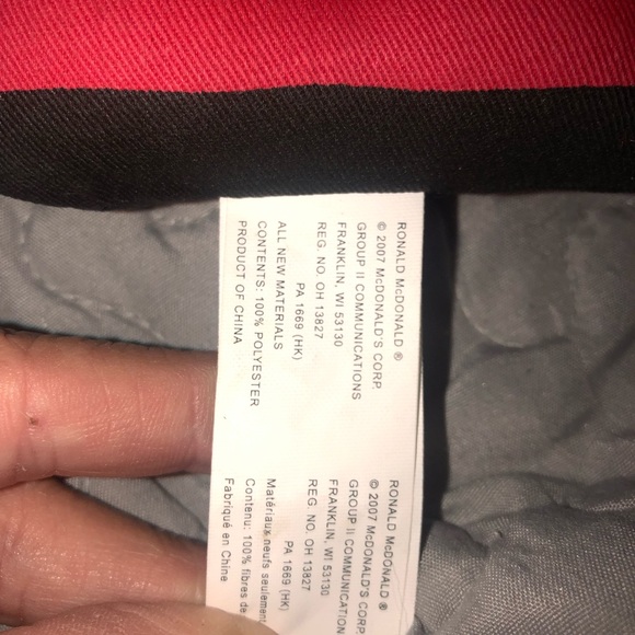 Vintage 1984 Ronald McDonald Plush Doll McDonald's Stuffed Toy 12” - Picture 4 of 4